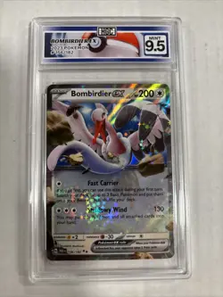 2023 Pokemon Bombirdier Ex #156 HGC 9.5 (sb2) - Image 1