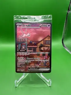 Mew ex SVP 053 Pokemon TCG Scarlet Violet 151 Black Star Promo Full Art SEALED - Image 1