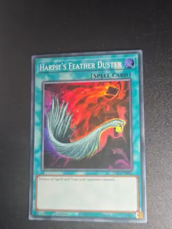 Harpie's Feather Duster * Super Rare EG01 * Yu-gi-oh - Image 1