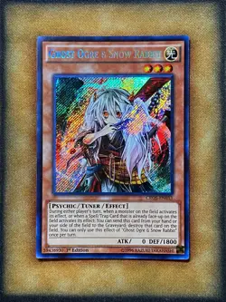 Yugioh Ghost Ogre & Snow Rabbit CROS-EN033 Secret Rare 1st Ed NM - Image 1