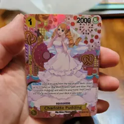 One Piece Card Game TCG Charlotte Pudding SP (OP03-112) - Image 1