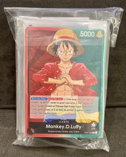 One Piece Card Game Demo Deck Post-Errata ENG Monkey D. Luffy - Image 1