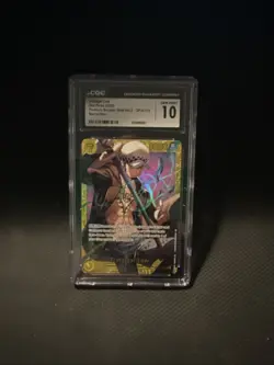 CGC 10 BANDAI 2024 ONE PIECE TCG OP10-119 Trafalgar D. Water Law - Image 1