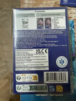 One Piece TCG Double Pack Set DP-09 Azure Seas Seven OP-14 - Brand New & Sealed✅ - Image 2