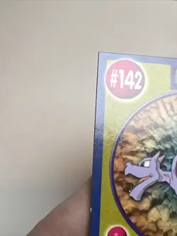 LP- Aerodactyl #142 Burger King UNPERFORATED Poke Trivia Card 1999 Pokemon Card - Image 4