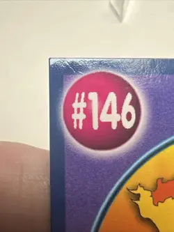 LP- Moltres #146 Burger King UNPERFORATED Poke Trivia Card 1999 Pokemon Card - Image 5