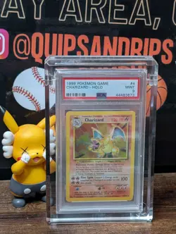 1999 CHARIZARD HOLO Base #4 PSA 9 Grail Iconic Vintage Pokemon Card 🔥 - Image 3