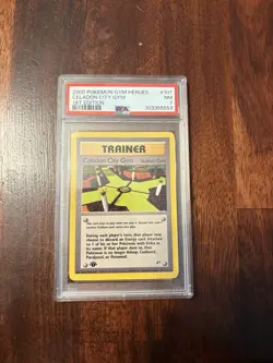 Celadon City Gym First Edition Pokemon Card Gym Challenge - Image 1