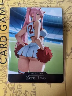 Zero Two Darling In The Franxx ACG Goddess Story Waifu Anime Custom Card - Image 1