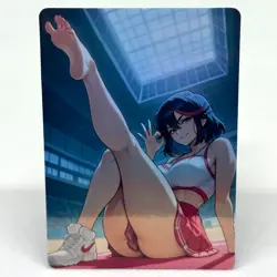 Kill La Kill Ryuko Matoi Goddess Anime Waifu ACG Foil Card - Image 1