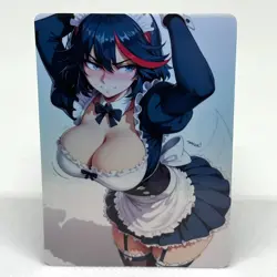 Kill La Kill Ryuko Matoi Goddess Anime Waifu ACG Foil Card - Image 1