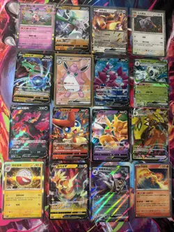 Pokemon 16 Card Lot nm V Max Mega Amazing Ex HOLO Rare Hits Only F101 - Image 1