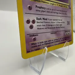 Pokemon TCG Hypno Fossil Holo Unlimited Rare Card 8/62 HP/DMG - Image 5