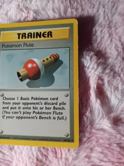 1999 Pokemon Flute Trainer Base Set Regular Card 086/102 WOTC - Image 3
