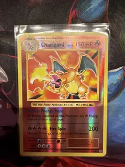 Pokemon TCG Charizard Evolutions Holo Rare Card 2016 11/108 - Image 1