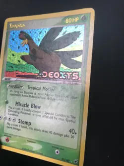 Tropius 27/107 EX Deoxys set 2005 Pokemon holo rare card MP - Image 4