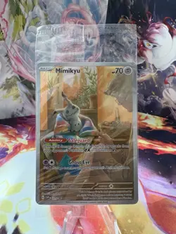Pokemon TCG Mimikyu Scarlet & Violet Promo Card 075/Promo Sealed - Image 2