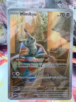 Pokemon TCG Mimikyu Scarlet & Violet Promo Card 075/Promo Sealed - Image 3