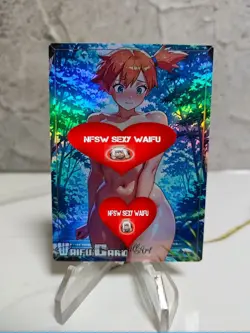Misty Trading Card Waifu Goddess Story Anime Girl holo Karte Manga Full Art - Image 1