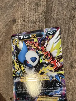 Pokemon TCG M Absol-EX XY XY63 Holo Promo Card - Image 3