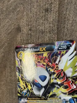 Pokemon TCG M Absol-EX XY XY63 Holo Promo Card - Image 4