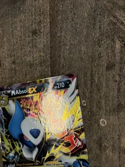Pokemon TCG M Absol-EX XY XY63 Holo Promo Card - Image 5