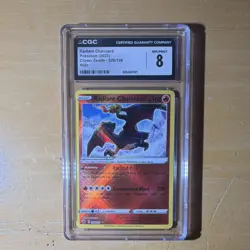 Radiant Charizard Crown Zenith CGC 8 Radiant Rare Holo Pokemon Card 020/159 - Image 1