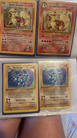 pokemon cards raw, few still sealed, Holo, base set - Image 4