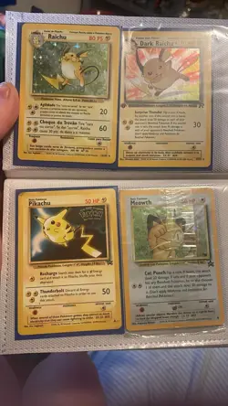 pokemon cards raw, few still sealed, Holo, base set - Image 5