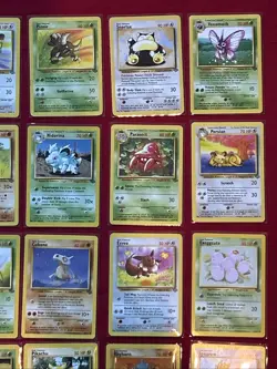Jungle Set Pokemon Cards X42 Vintage Base Set Good-Excellent Condition (P24) - Image 5