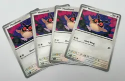 Hoothoot 126/162 x4 4x Pokemon Card 2024 Temporal Forces Playset - Image 1