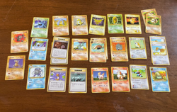 Lot Of 100 Vintage Pokemon Pocket Monsters Japanese Cards 1996 - Image 4