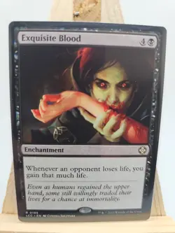 MTG Exquisite Blood 0195 Near Mint Condition - Image 1