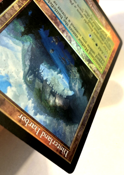 MTG Hinterland Harbor RETRO FRAME FOIL Dominaria Remastered 396 NM - Image 5