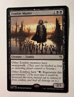 Zombie Master #46 (NM) Aetherdrift DRC Magic MTG - Image 1