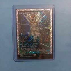 Cursecloth Wrappings (Showcase) (Fracture Foil) MTG Aetherdrift Foil - Image 1