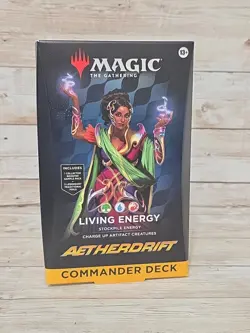 MtG - Aetherdrift Commander Deck - Living Energy NEW/SEALED - Image 1