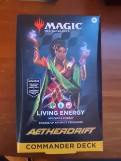 MtG - Aetherdrift Commander Deck - Living Energy NEW/SEALED - Image 1