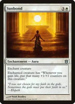 MTG - Sunbond - Born of the Gods - Magic the Gathering - Image 1