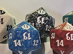 MTG 5 Spindown Dice: Journey into Nyx Magic the Gathering D20 FULL COLOR SET - Image 5