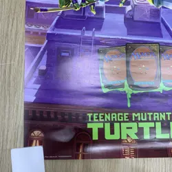 TEENAGE MUTANT NINJA TURTLES POSTER promotional MTG Magic the Gathering - Image 2