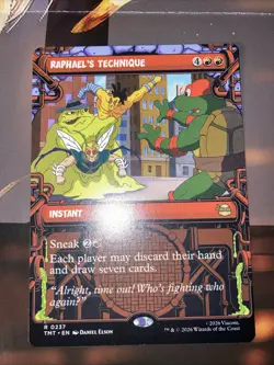 Michelangelo's Technique (Showcase) Teenage Mutant Ninja Turtles Regular - Image 1