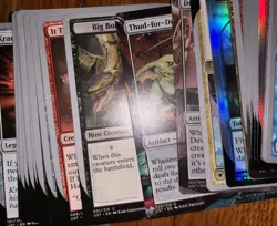 MAGIC THE GATHERING UNSTABLE LOT Foils And Regular MTG X200 With All Five Lands - Image 4