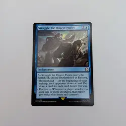 Struggle for Project Purity MTG Rare Magic: The Gathering Fallout Commander Blue - Image 1