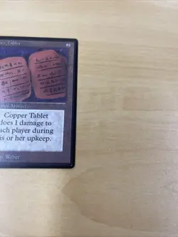 MAGIC THE GATHERING Copper Tablet BETA Very Nice Condition - Image 5