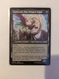 Sephiroth, Fabled Soldier NM MTG Final Fantasy 0115 - Image 5