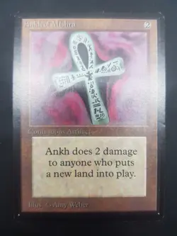 BETA Ankh Of Mishra, Top Condition, Oldschool Rare Magic Mtg Karten Sammlung - Image 1