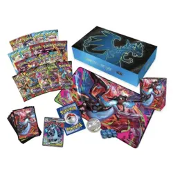 Pokemon Trading Card Game: Mega Charizard X ex Ultra-Premium Collection in hand - Image 3