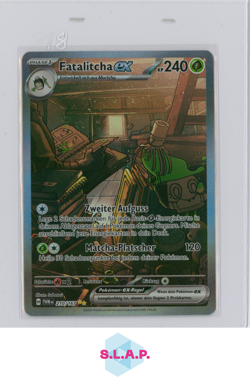 FATALITCHA EX POKEMON 210/167 2024 TWILIGHT MASQUERADE GERMAN FULL ART - Image 1