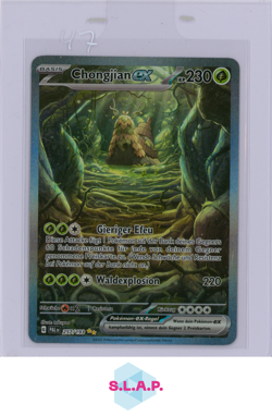 CHONGJIAN EX POKEMON 257/193 2023 SCARLET & VIOLET PALDEA EVOLVED GER FULL ART - Image 1